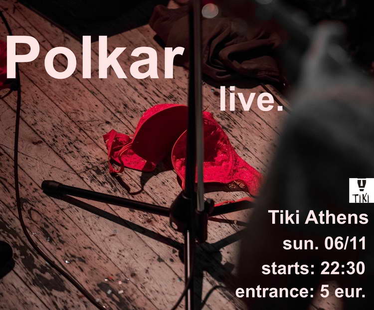 Polkar LIVE! στο Tiki Athens Bar