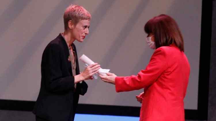 Η Δήμητρα Βλαγκοπούλου είναι η νικήτρια του  βραβείου «Μελίνα Μερκούρη»